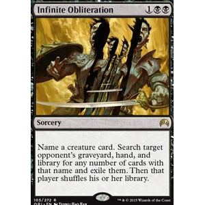 Magic löskort: Origins: Infinite Obliteration