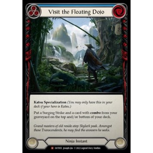 FaB Löskort: Outsiders: Visit the Floating Dojo (Rainbow Foil)