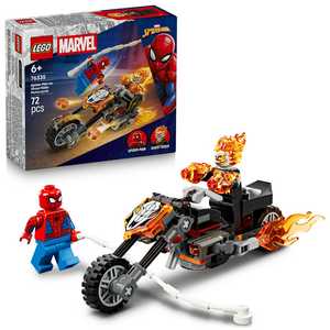 LEGO Super Heroes Spider-Man mot Ghost Rider på motorcykel 76335