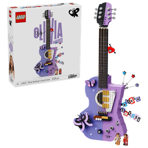 LEGO Editions Music Olivia Rodrigos tvåfärgade gitarr 43031