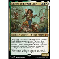 Magic löskort: Commander: Wilds of Eldraine: Ellivere of the Wild Court