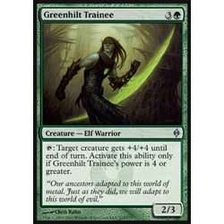 Magic löskort: New Phyrexia: Greenhilt Trainee