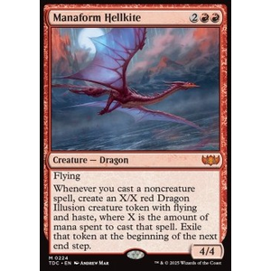 Magic löskort: Tarkir: Dragonstorm: Manaform Hellkite