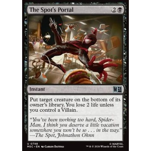 Magic löskort: Commander: Marvel Super Heroes: The Spot's Portal