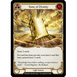 FaB Löskort: Monarch Unlimited: Tome of Divinity