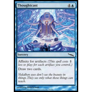 Magic löskort: Mirrodin: Thoughtcast (Foil)