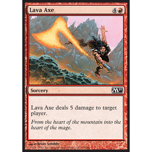Magic löskort: Magic 2011: Lava Axe
