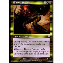 Magic löskort: Invasion: Blazing Specter