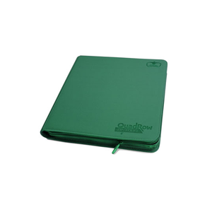 Ultimate Guard 12-Pocket QuadRow ZipFolio XenoSkin Green