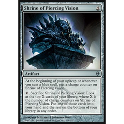Magic löskort: New Phyrexia: Shrine of Piercing Vision