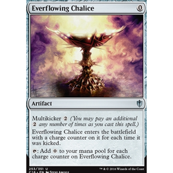 Magic löskort: Commander 2016 Everflowing Chalice