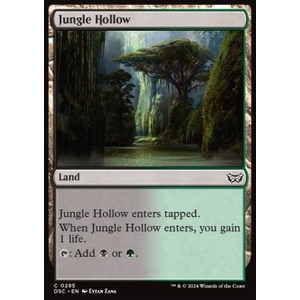 Magic löskort: Commander: Duskmourn: Jungle Hollow