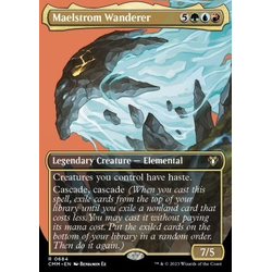 Magic löskort: Commander Masters: Maelstrom Wanderer (alternative art)