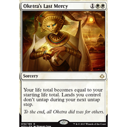 Magic löskort: Hour of Devastation: Oketra's Last Mercy