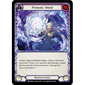 FaB Löskort: Monarch 1st Edition: Prismatic Shield (Red)