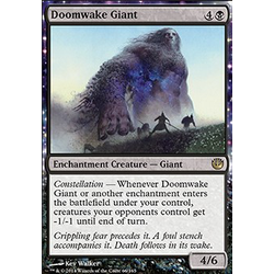 Magic löskort: Journey into Nyx: Doomwake Giant