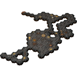Lorescape Modular Hex-terrain Interior Set: Dungeons