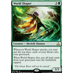 Magic löskort: Rivals of Ixalan: World Shaper (Foil)