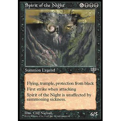 Magic löskort: Mirage: Spirit of the night