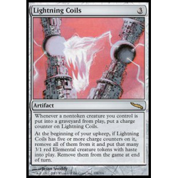Magic löskort: Mirrodin: Lightning Coils