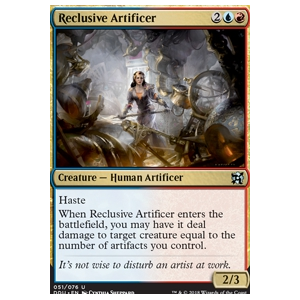 Magic löskort: Duel Decks: Elves vs Inventors: Reclusive Artificer