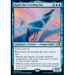 Magic löskort: Kamigawa: Neon Dynasty: Kairi, the Swirling Sky