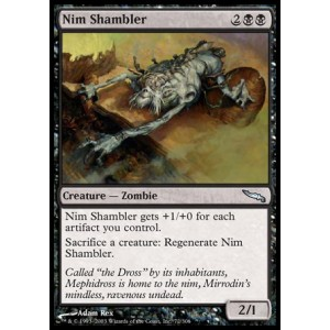 Magic löskort: Mirrodin: Nim Shambler