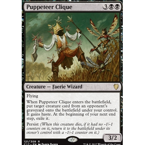 Magic löskort: Commander 2017: Puppeteer Clique