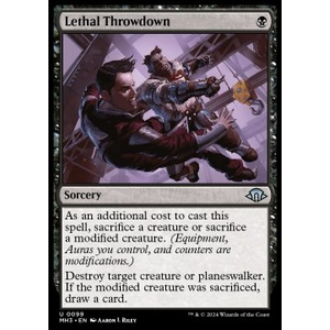 Magic löskort: Modern Horizons 3: Lethal Throwdown