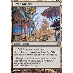 Magic löskort: Commander 2013: Urza's Factory