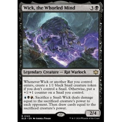 Magic löskort: Bloomburrow: Wick, the Whorled Mind
