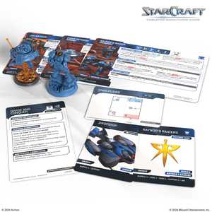 StarCraft®: Terran Hero - Jim Raynor & Point Defense Drone (plastic) (2)