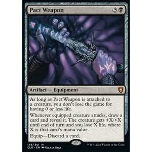 Magic löskort: Commander Legends: Battle for Baldur's Gate: Pact Weapon