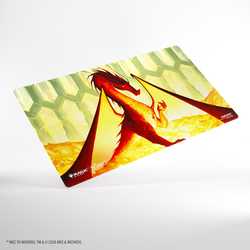 GameGenic Magic: The Gathering Shiny Playmat – The Hobbit Smaug The Golden