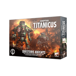 Adeptus Titanicus: Questoris Knights with Thunderstrike Gauntles & Rocket Pods
