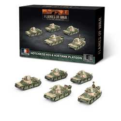 French: H35 / H39 Hotchkiss Tank Platoon (plastic) (5)