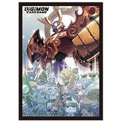 Digimon Card Sleeves Standard "Official Card Sleeve 2022", Version 1 (60) (Bandai)