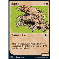Magic löskort: Adventures in the Forgotten Realms: Bulette (alternative art) (Foil)