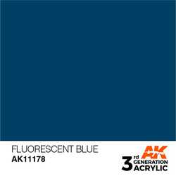 3rd Gen Acrylics: Fluorescent Blue