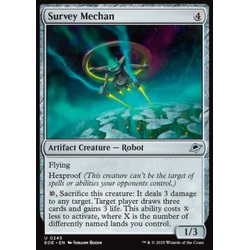 Magic löskort: Edge of Eternities: Survey Mechan (Foil)