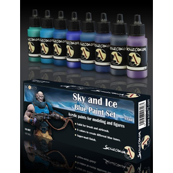 Scale 75: Sky and Ice - Blue Paint Set