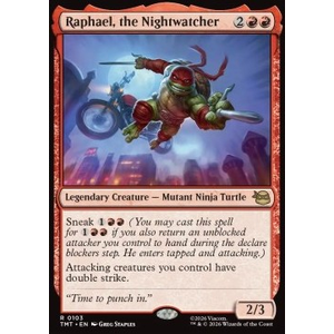 Magic löskort: Teenage Mutant Ninja Turtles: Raphael, the Nightwatcher