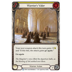 FaB Löskort: History Pack 1: Warrior's Valor (Yellow)