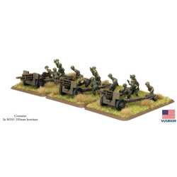 American 105mm Field Artillery Battery