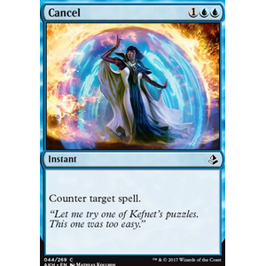 Magic löskort: Amonkhet: Cancel