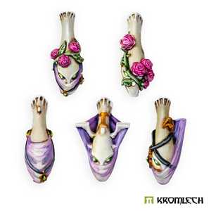 Sindari Spirit Host Ornament Heads (5)