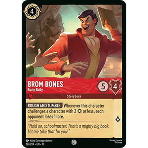 Lorcana Löskort: Whispers in the Well: Brom Bones - Burly Bully