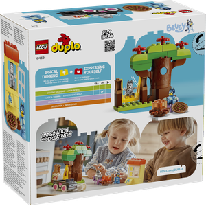 LEGO DUPLO Bluey Pizzatjejer med Muffin och Bluey 10469
