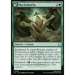 Magic löskort: Avatar: The Last Airbender: Rockalanche