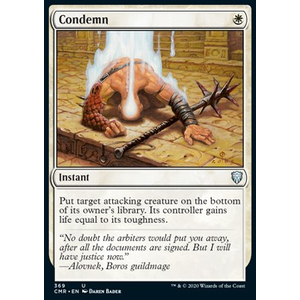 Magic löskort: Commander Legends: Condemn